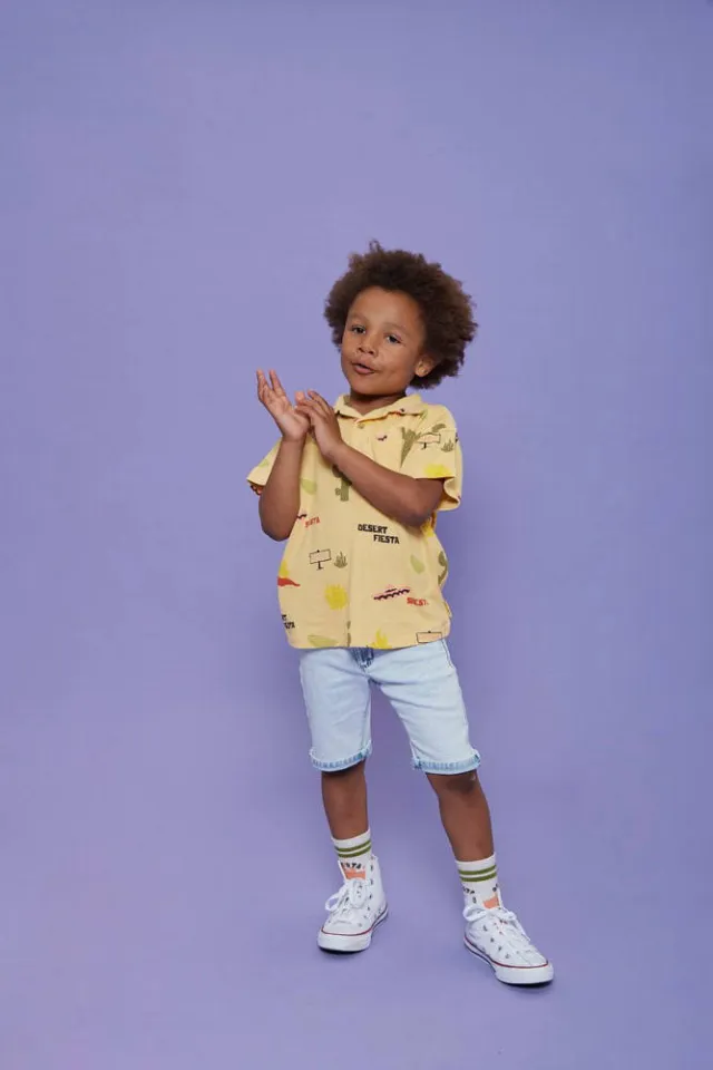 Sturdy Summer Denims jeansshort lichtblauw denim Light blue denim