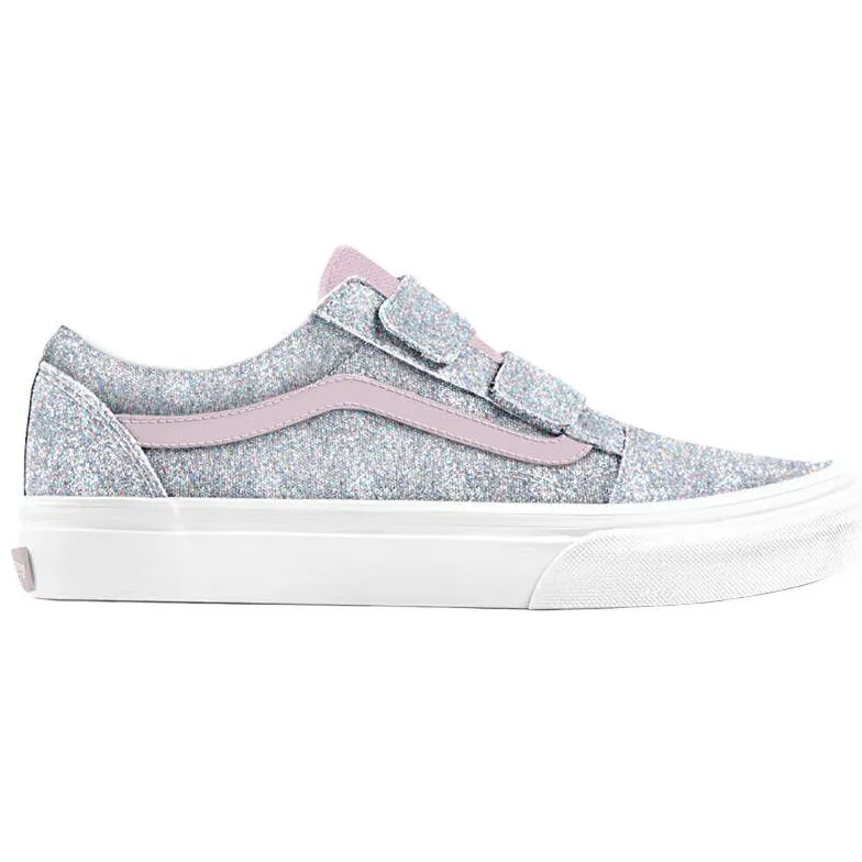 Vans Old Skool V sneakers zilvergrijs Zilvergrijs/lichtroze