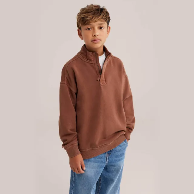 WE Fashion sweater - bruin