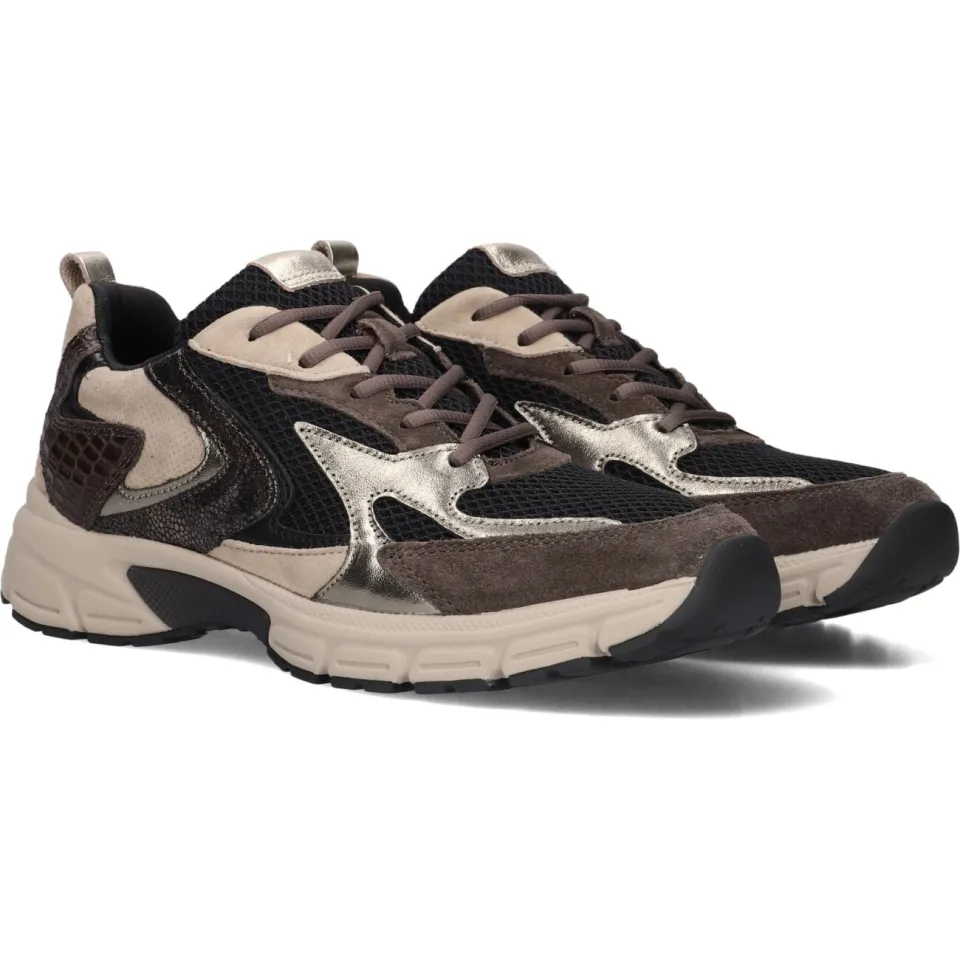 Gabor 6005.01 lage sneakers bruin, foto 3