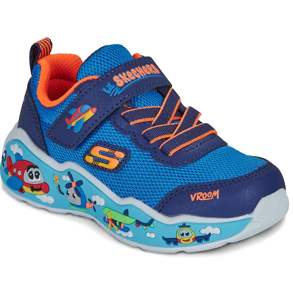 Skechers Play Scene lage sneakers blauw, foto 2