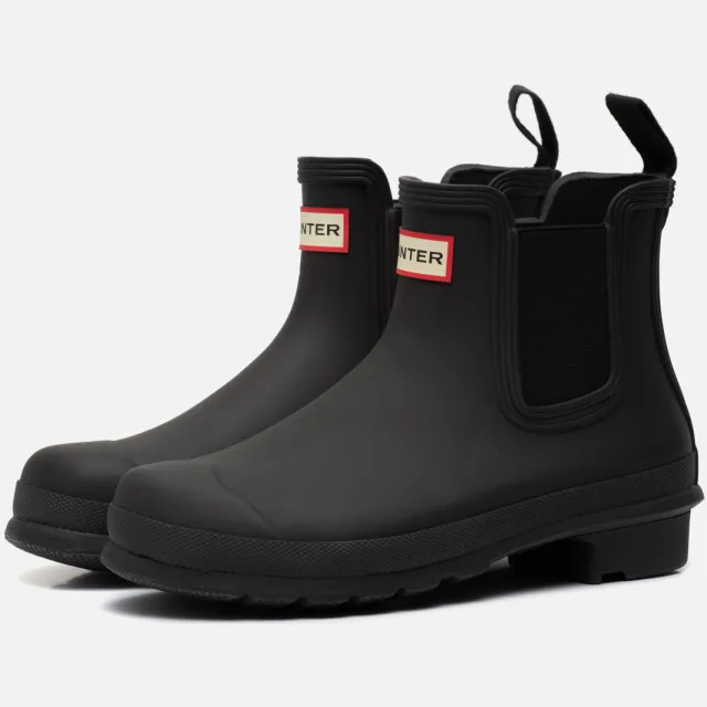 Hunter Boots Hunter Hunter Chelsea boots zwart Rubber