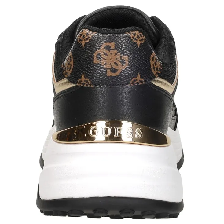 Guess Fonzi lage sneakers zwart, foto 4