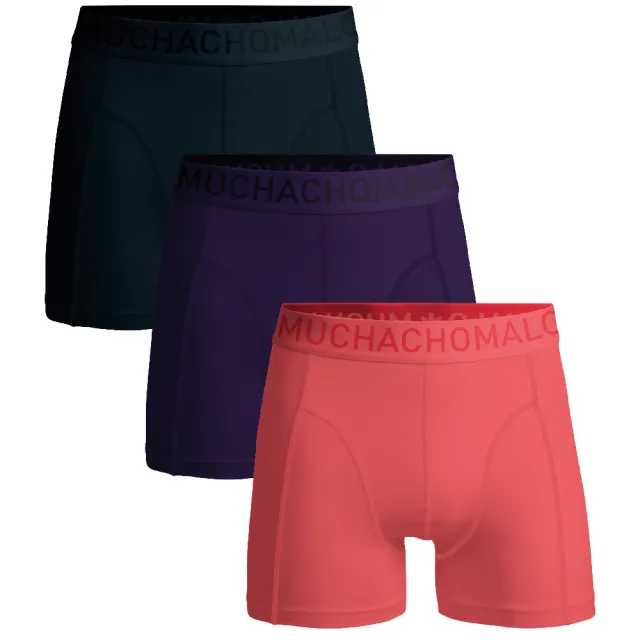 Muchachomalo Heren 3-pack Boxershorts Microfiber Veelkleurig