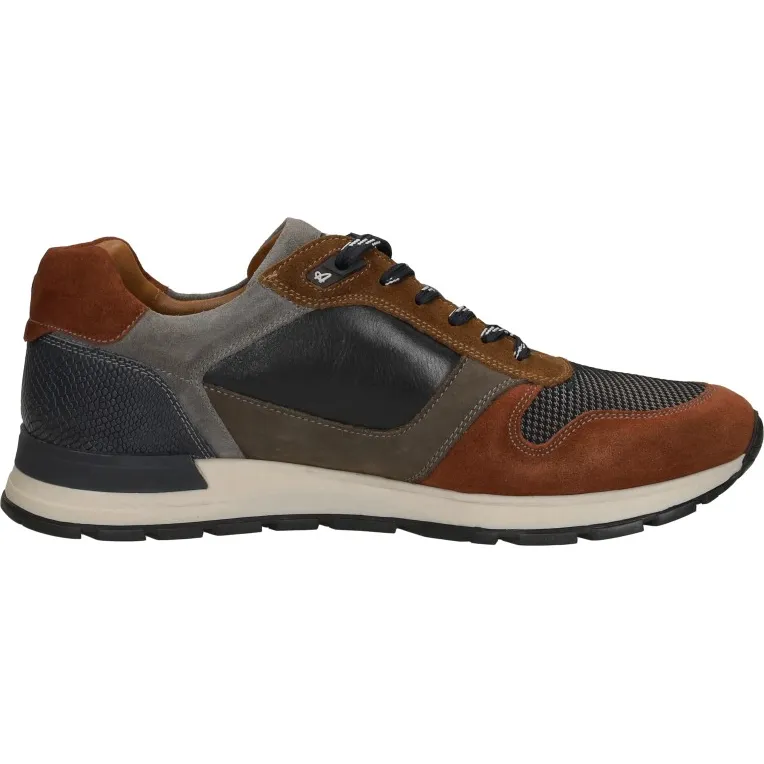 Australian Glastonburry lage sneakers bruin
