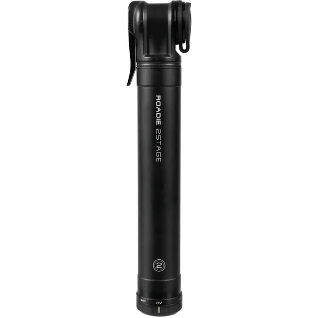 Topeak Roadie 2-Stage minipomp zwart