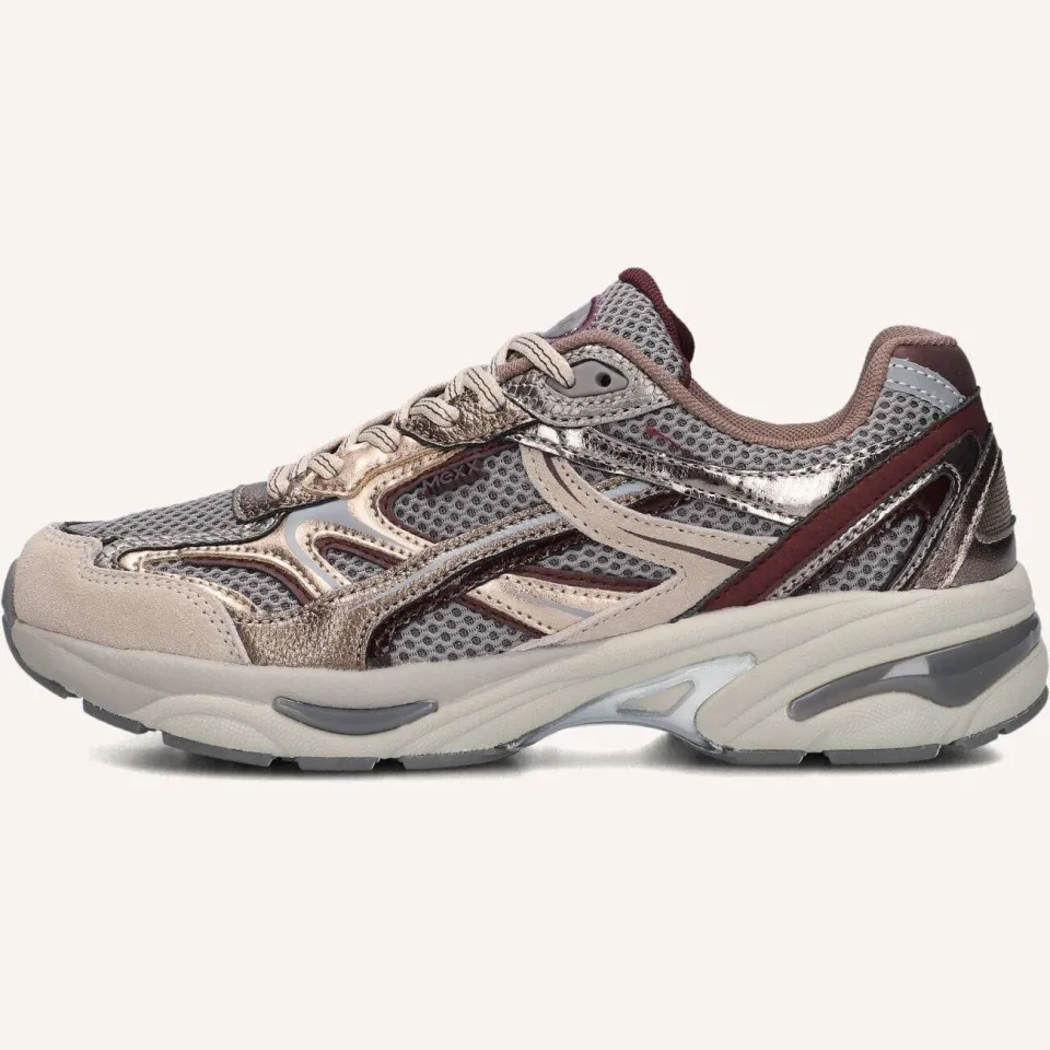 Mexx Viper Tasty sneakers bruin, foto 4