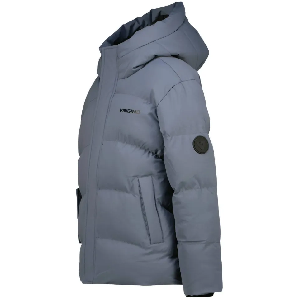 Vingino winterpufferjas grijsblauw, foto 4