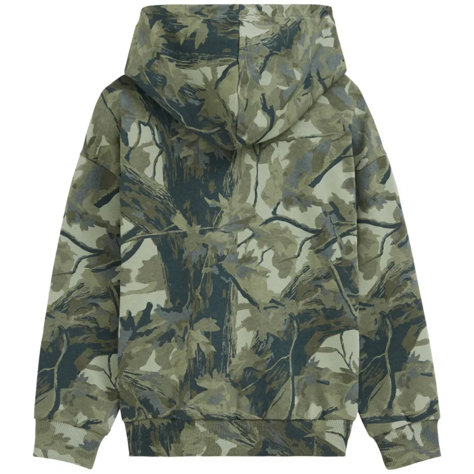 WE Fashion hoodie met print - groen, foto 4