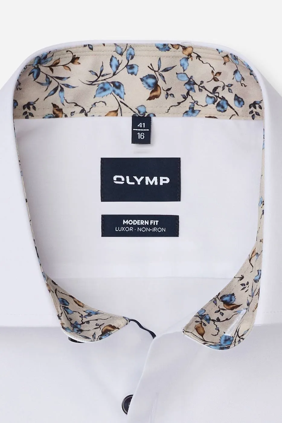 Olymp slim fit overhemd - wit, foto 4