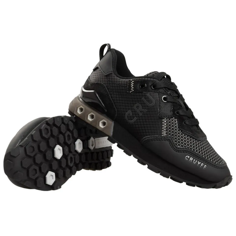 Cruyff leren sneakers - zwart, foto 6