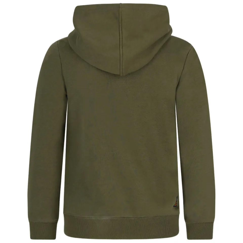 TYGO & vito hoodie met print - olijfgroen, foto 3