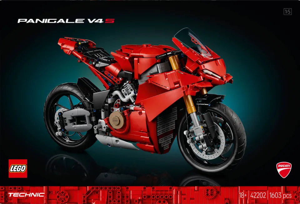 Lego Ducati Panigale V4 S motor 42202, foto 3