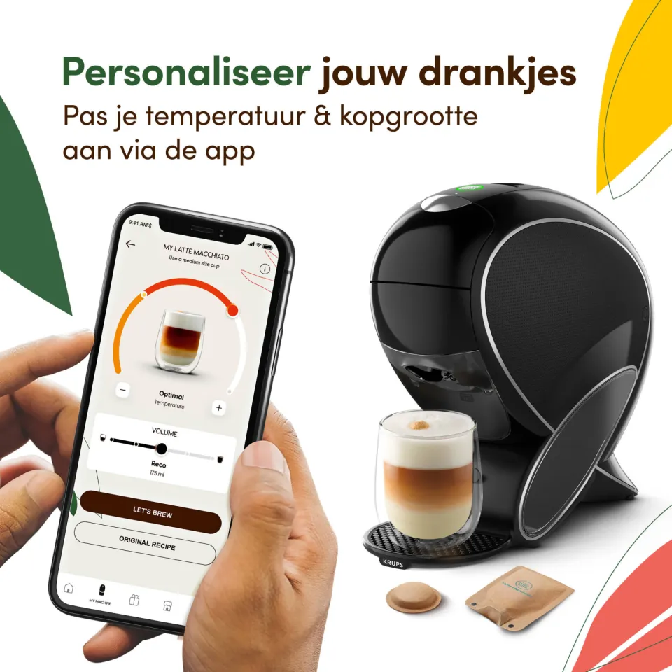 Krups Dolce Gusto NEO YY5678 Latte espressoapparaat zwart, foto 6