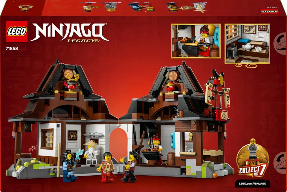 Lego Ninjago 15-jarig jubileum: Smederij De Vier Wapens 71858, foto 5