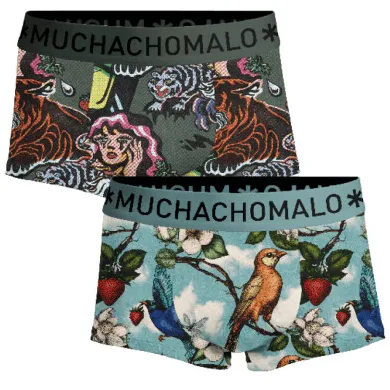 Muchachomalo Heren 2-pack Trunks Fruit Life veelkleurig, foto 2