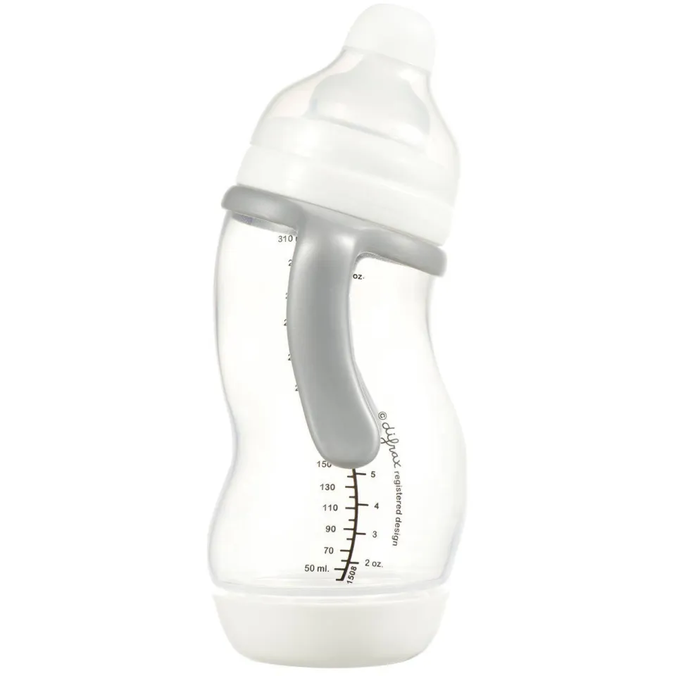 Difrax Brede Papfles XL 310 ml wit, foto 3