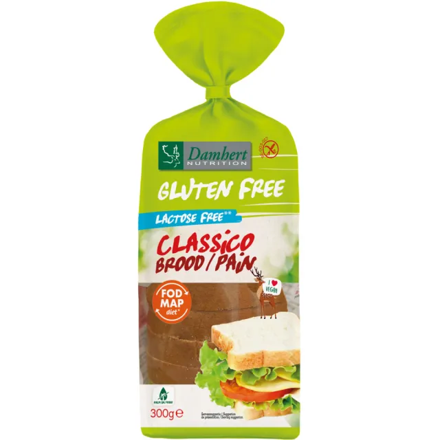 Damhert Classico brood glutenvrij en lactosevrij
