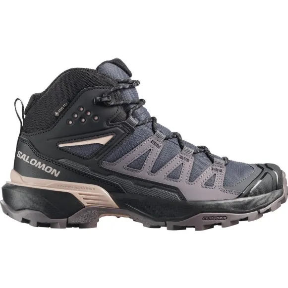 Salomon Women's X Ultra 360 Mid GTX - Wandelschoenen, grijs