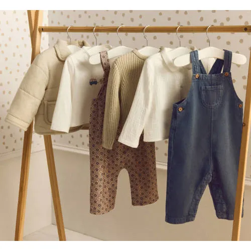 Mango Kids tuinbroek blauw, foto 3