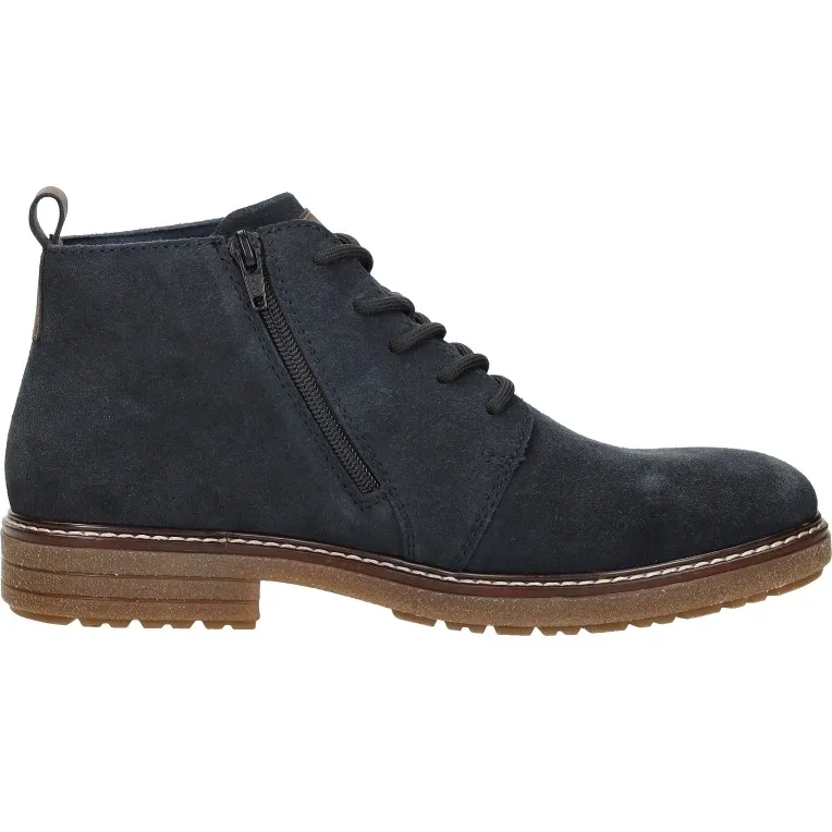 Rieker hoge veterschoenen blauw