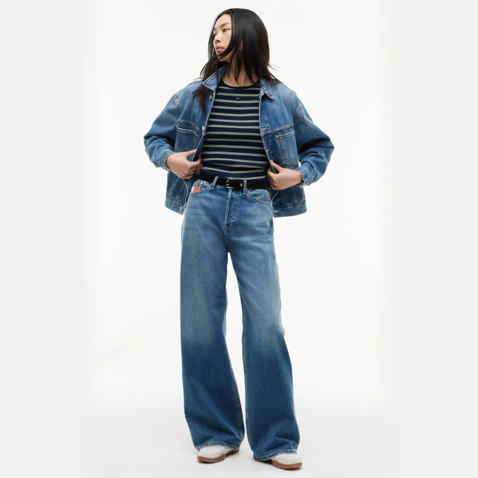 Tommy Jeans wide leg jeans - medium blue