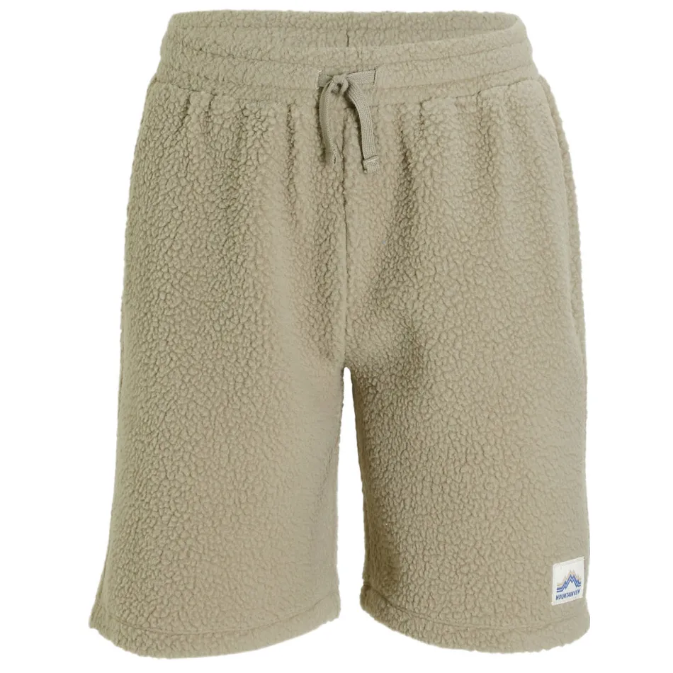 Anytime teddy fleece korte broek khaki, foto 3