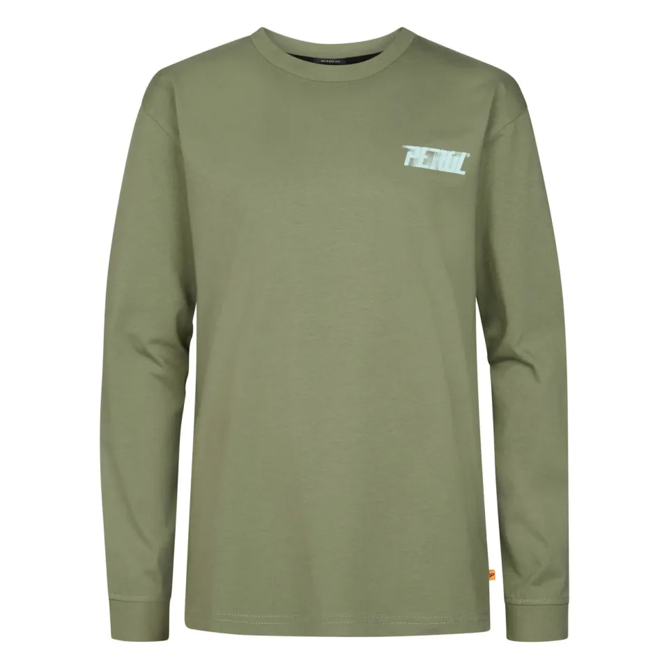 Petrol Industries longsleeve saliegroen, foto 2