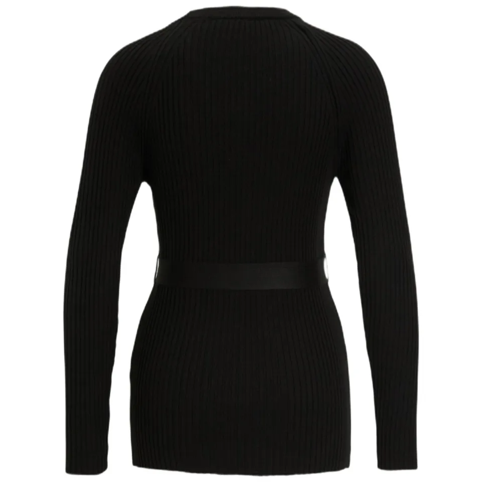 LOVE2WAIT zwangerschapslongsleeve zwart, foto 3