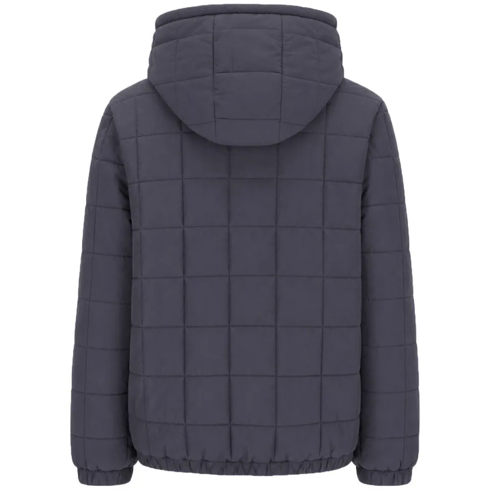 B.Nosy Jonny reversible winterjas grijs/hardblauw, foto 4