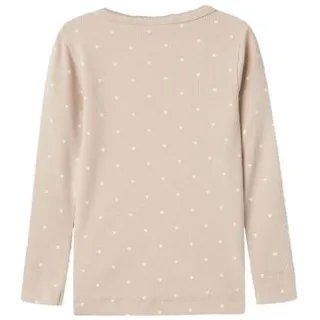 Lil' Atelier MINI longsleeve zand/wit, foto 3
