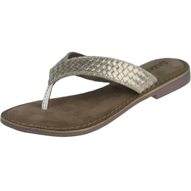 Lazamani Teenslippers goudkleur, foto 2