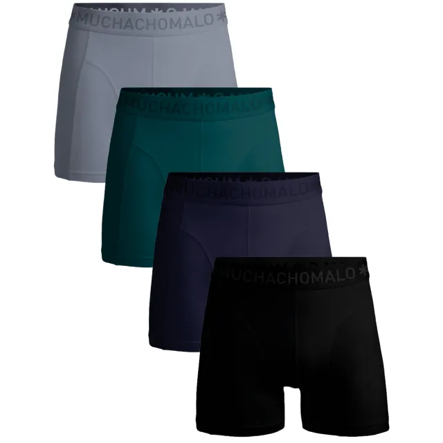 Muchachomalo Heren 4-pack Boxershorts Veelkleurig