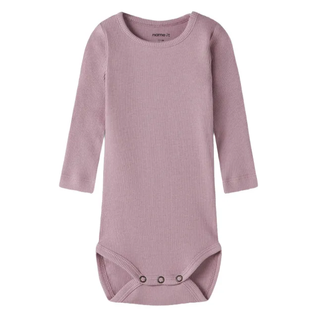 NAME IT BABY romper met textuur - lila, foto 2