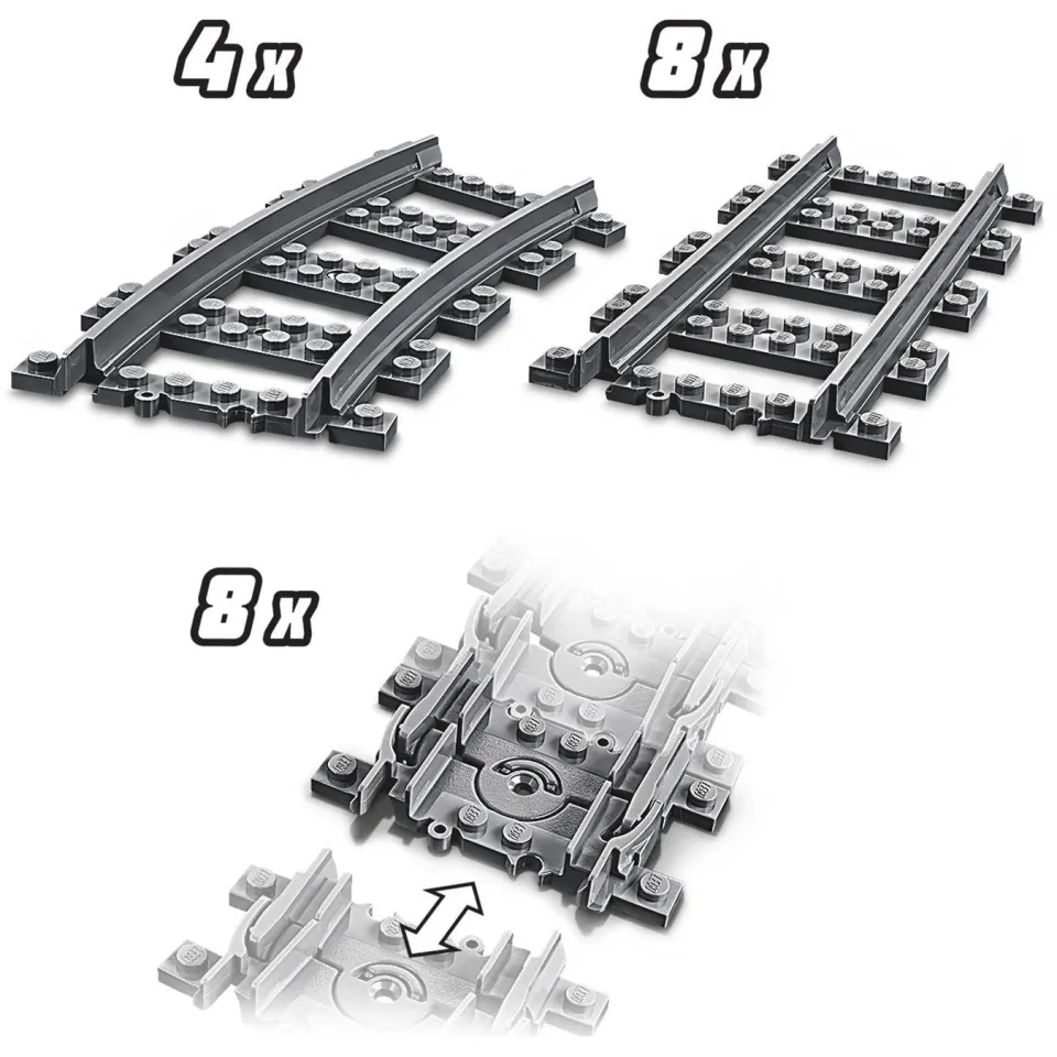 Lego City Trein rails 60205