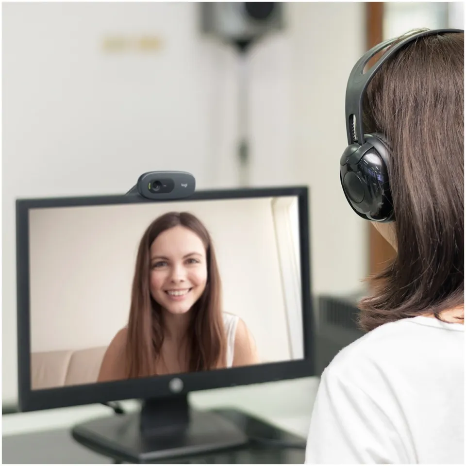 Logitech C270 HD webcam zwart, foto 2