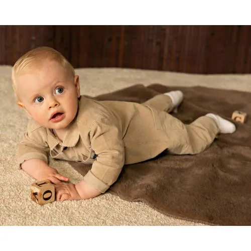 BESS jumpsuit beige, foto 4
