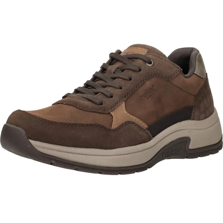 Rieker veterschoenen laag donkerbruin, foto 5