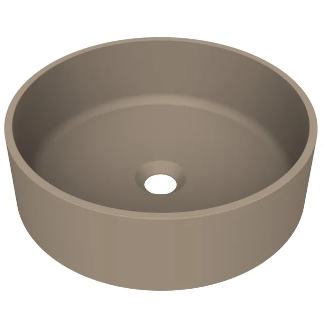 Arcqua Case Opbouw Waskom Rond 40 Mat Truffel