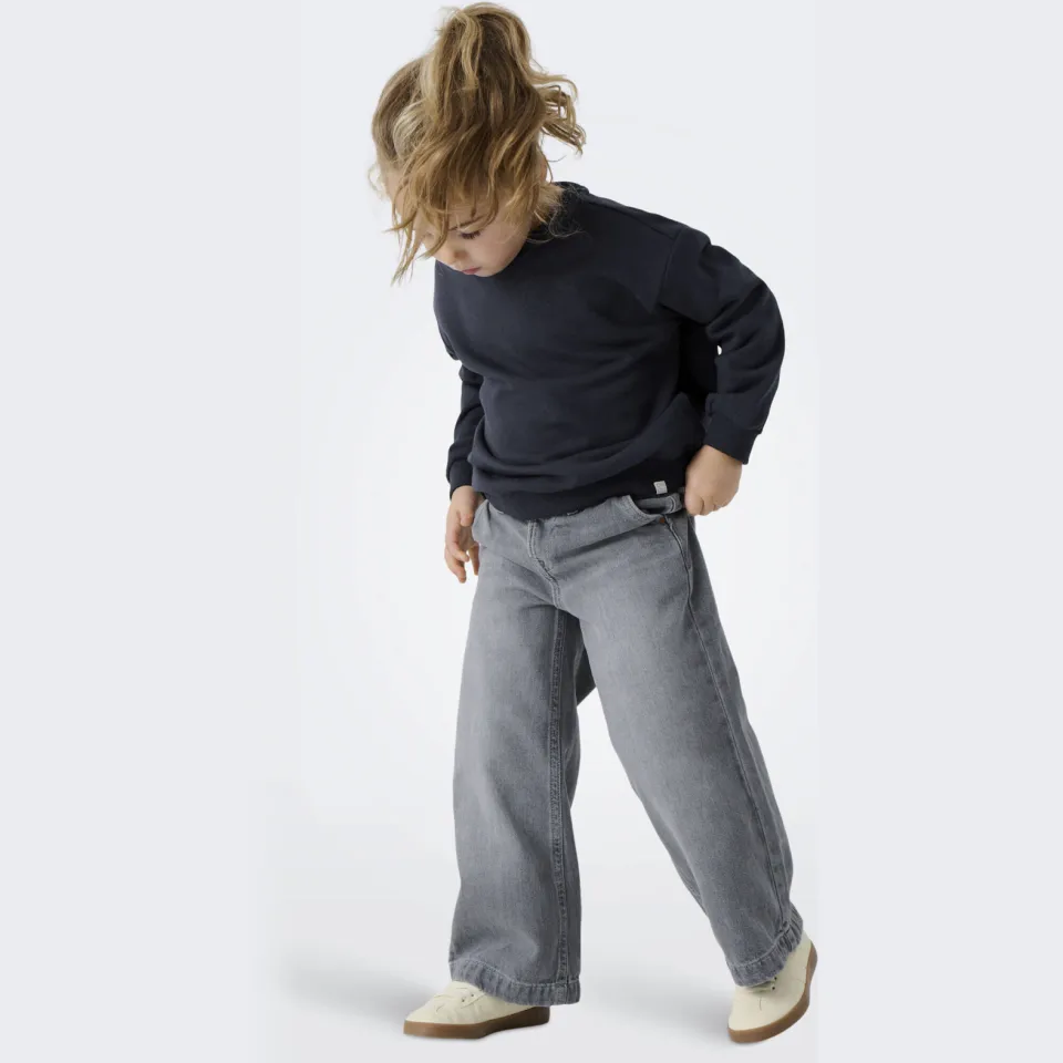 KIDS ONLY MINI KMGCOMET wide leg jeans - grijs, foto 6