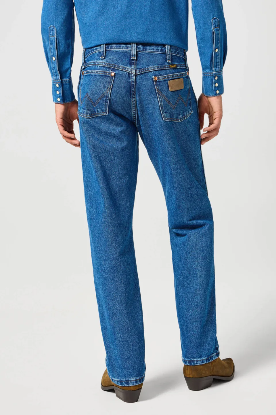 Wrangler 13MWZ straight leg jeans stonewashed, foto 5