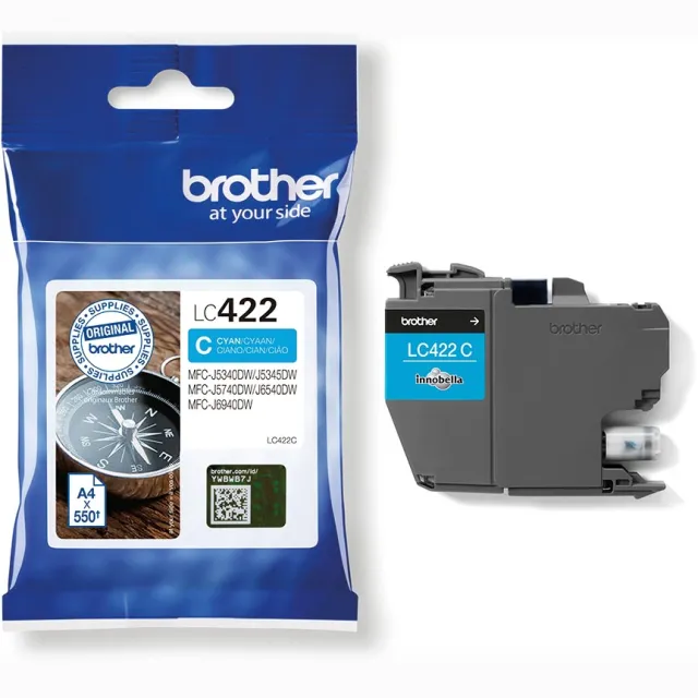 Brother LC-422C inktcartridge cyaan