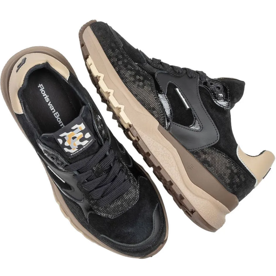 Floris Van Bommel Treni 02.06 suède sneakers - zwart, foto 2