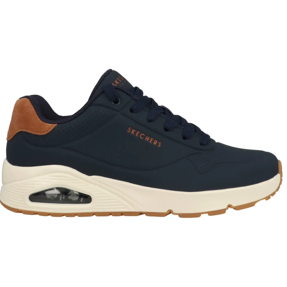 Skechers Uno Suited On Air sneakers blauw, foto 3