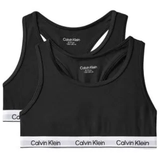 Calvin Klein bh top - zwart (set van 2)