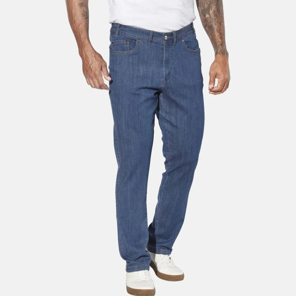 Jan Vanderstorm +FIT Collectie loose fit jeans INGSEN Plus - (set van 2) blauw, foto 4