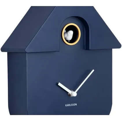 Karlsson Modern Cuckoo wandklok donkerblauw, foto 3
