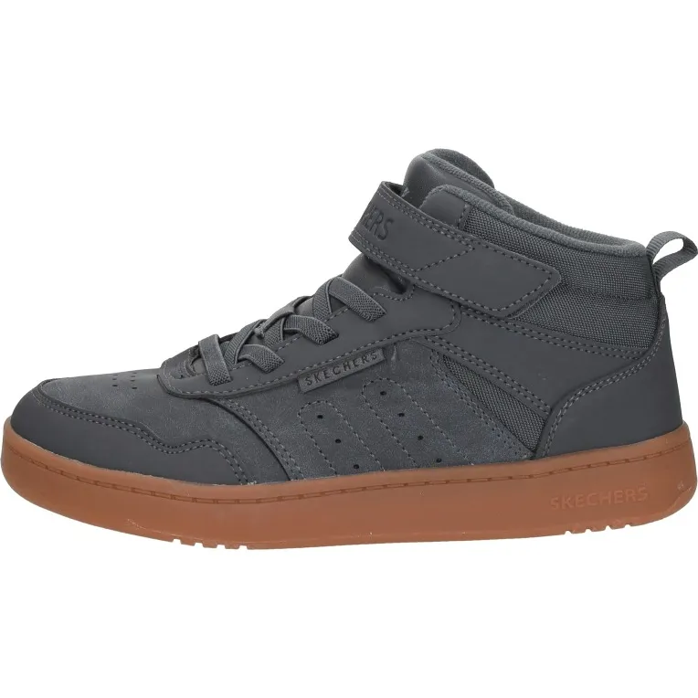 Skechers Quick Street hoge sneaker donkergrijs grijs, foto 2