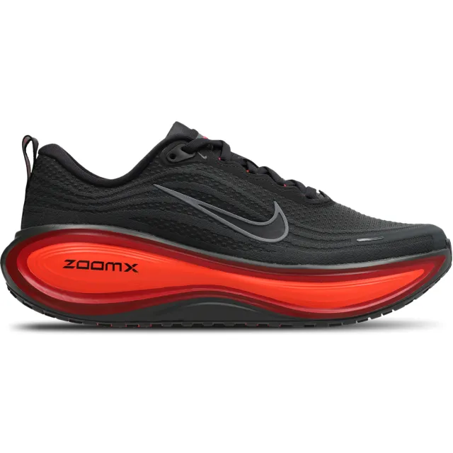 Nike Vomero Plus hardloopschoen zwart grijs/ Bright Crimson