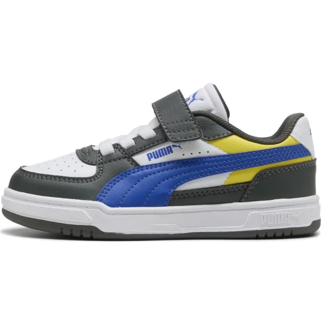 Puma Caven III Block sneakers grijs/kobaltblauw/wit, foto 2
